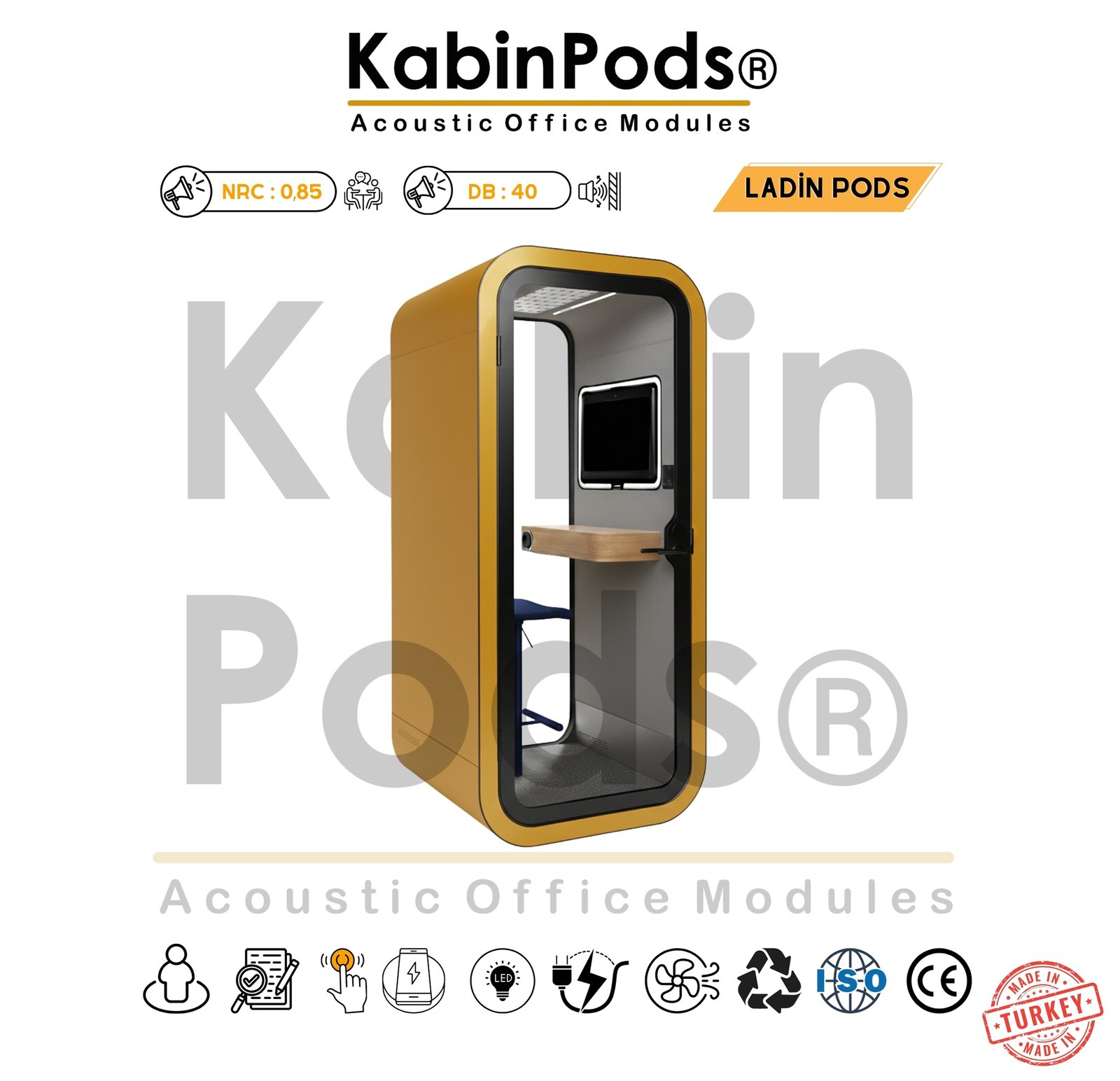 Telefon Kabini - Akustik Kabin Fiyatı